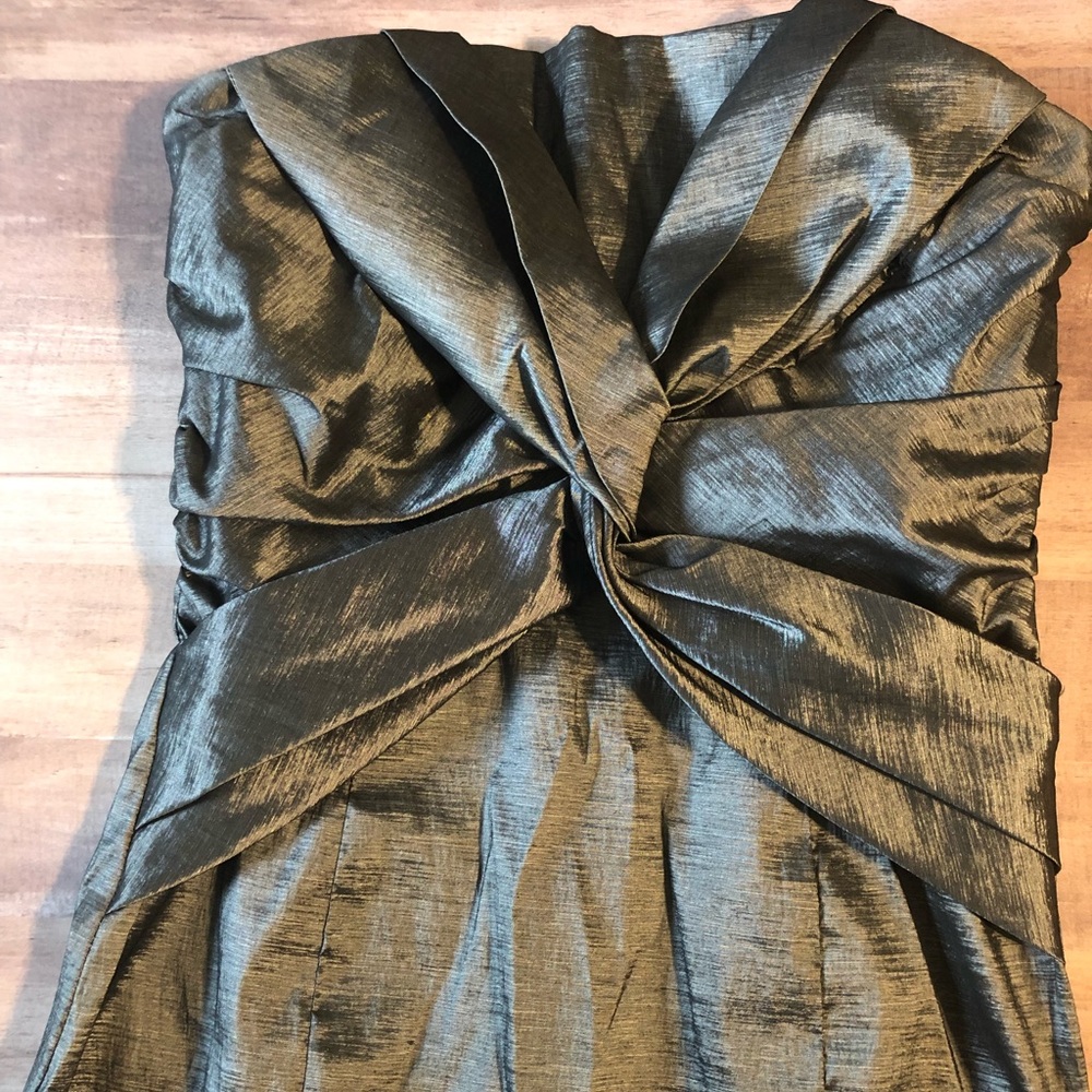 Jessica McClintock Strapless Mini Dress